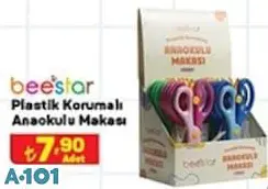 BEESTAR PLASTİK KORUMALI ANAOKULU MAKASI